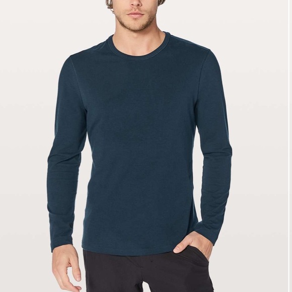 lululemon athletica Other - Lululemon Mens 5 Year Basic Longsleeve *Navy - Large